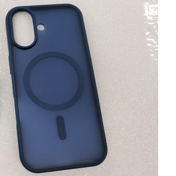 Supfine Phone Case for iPhone 16 Regular. Blue. Shockproof Magnetic Protective - Picture 6 of 11